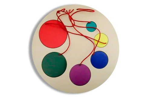 Тактильно-развивающая панель «Палитра» 46486ПР