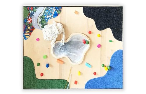 Фиброоптическая тактильная панель со световыми эффектами «Цветные сны» 32098ПР