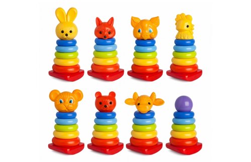 Комплект пирамид качалок / 8 шт 7052рос