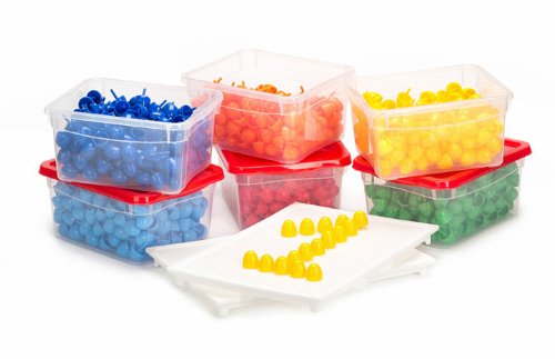 Комплект Классическая мозаика 1200 деталей 20мм / в системе хранения 7215рос