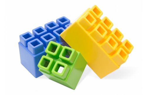 Крупногабаритный конструктор Мультистрой / 450 деталей 8002Р