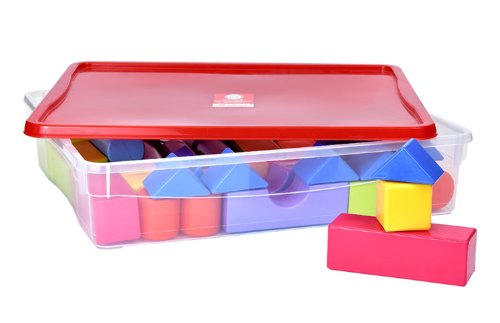 Комплект Геометрические фигуры 42 детали 8134Р