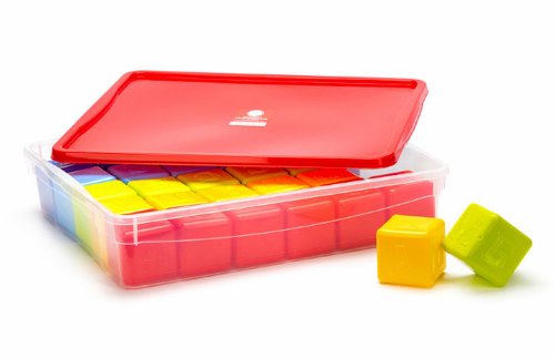 Комплект кубиков с буквами 30 шт / в системе хранения 8110Р