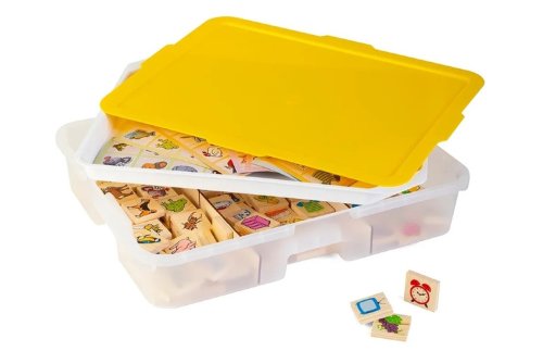 Игровой комплект Лото 4 вида в системе хранения 7724рос