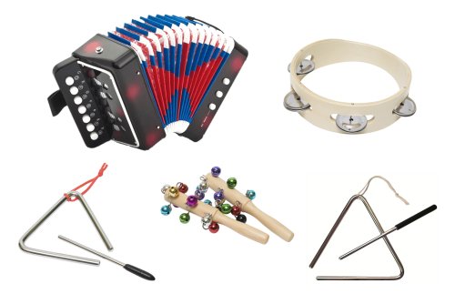Комплект детских музыкальных инструментов №5. Для средних и старших групп. 8430Р