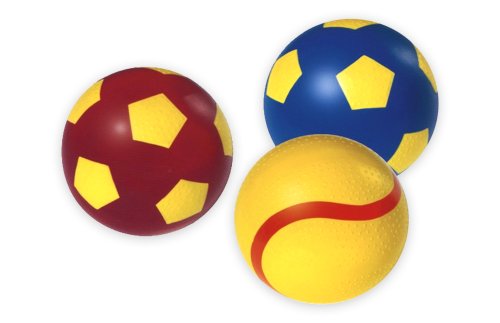 Комплект резиновых мячей / 10 шт 125-150 мм в системе хранения Игротека 7247рос  