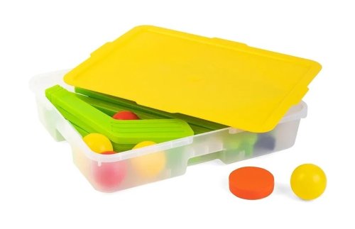 Комплект Клюшка, шайба, мяч 18 деталей / в системе хранения 7126рос