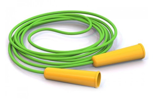 Скакалка гимнастическая облегченная / L240см 5405Р