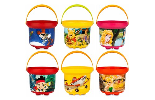 Комплект ведер 1 л с красочной этикеткой / 6 шт 8043Р