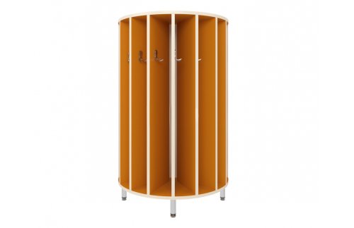 Шкаф для полотениц напольный 10 местный круглый РСС26