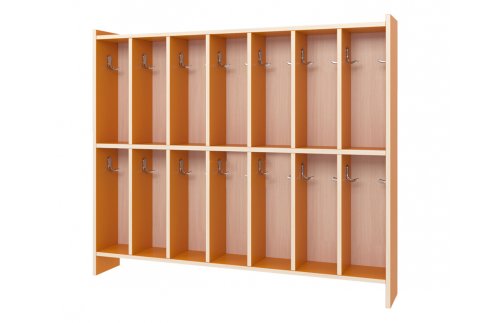 Шкаф для полотенец 14 местный РСС27