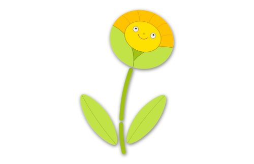 Декорация "Подсолнух" 89х144 см 48645