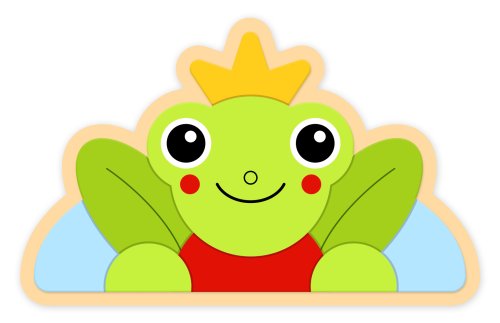 Декоративная арка "Царевна Лягушка" 58х36 см 46731