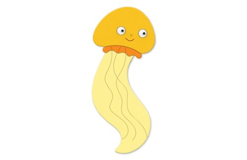 Декорация "Медуза" 38х88 см 49110