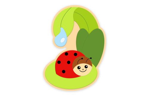 Декорация "Утренняя роса" 65х88 см 49180