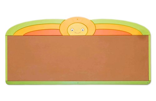 Пробковая доска "Солнце и радуга" 200х94 см 49213