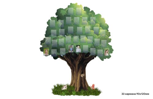 Стенд "Дерево" 120х163 см 49280