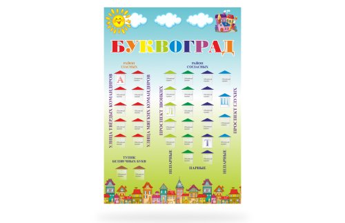 Методическое пособие "Буквоград" 49305
