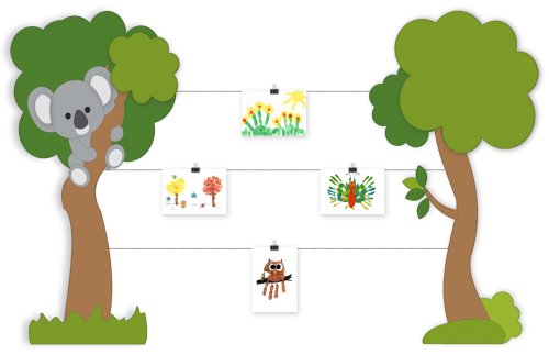 Галерейная система "Деревья и Коала" 49325