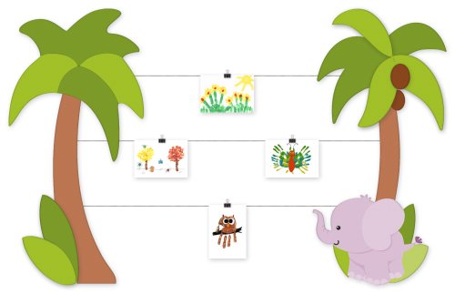 Галерейная система "Пальмы и Слоник" 49326