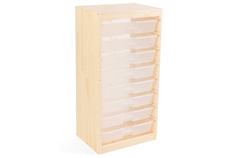 Игровой стеллаж 930х460 с комплектом контейнеров №1 / система хранения Игротека 8519рос