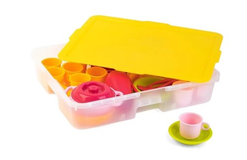 Комплект детской посуды / 67 предметов в системе хранения Игротека 7120рос