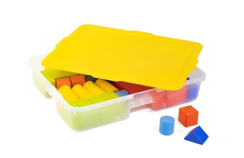 Комплект Геометрические фигуры / 42 детали в системе хранения Игротека 7134рос