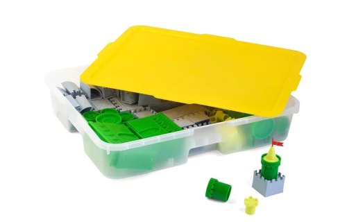 Конструктор Рыцарский замок / 100 деталей в системе хранения Игротека 7132рос