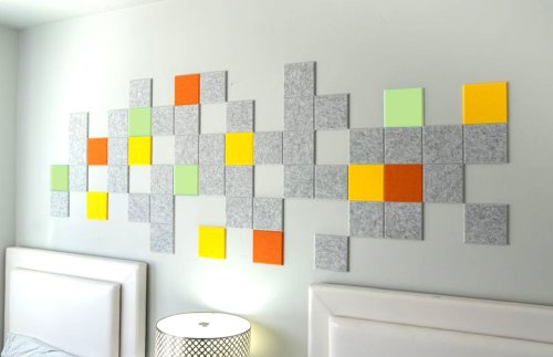 Комплект акустических войлочных стендов "Конфетти"  КВС-14