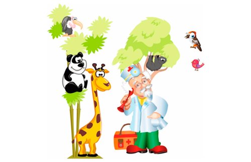 Комплект декоративных элементов «Айболит» MG7125710