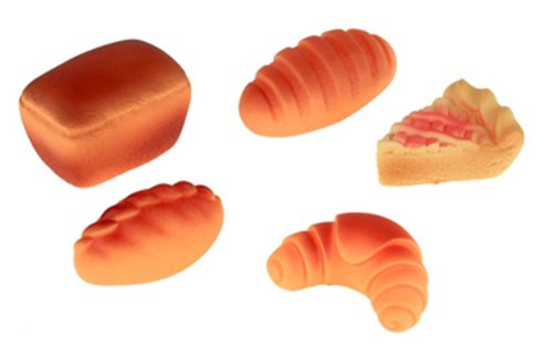 Набор резиновых игрушек Хлеб 493393