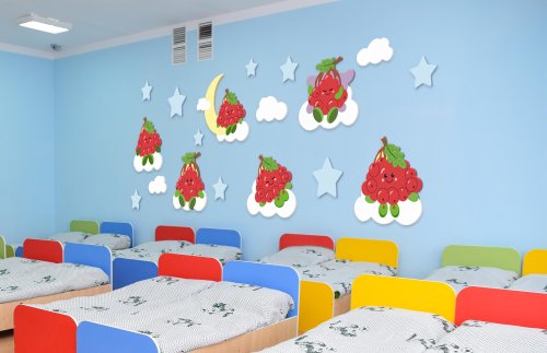 Комплект декораций для спальни "Рябинки" 6 метров 50805