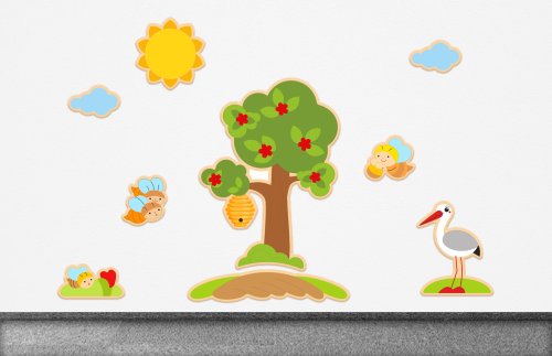 Комплект декораций "У дерева" 50923