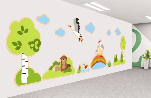 Комплект декораций "У моста" 50924