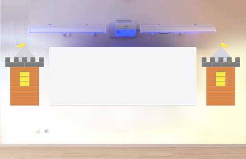 Оформление зоны доски "Крепость" ЗД-19