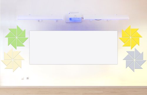 Оформление зоны доски "Фонарики" ЗД-21