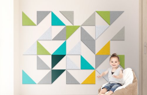 Комплект шумоизоляционных войлочных стендов "Абстракция" КВС-20