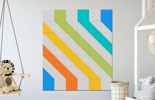 Комплект шумоизоляционных войлочных стендов "Зигзаг" КВС-21