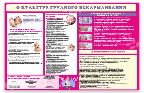 Стенд "О культуре грудного вскармливания" 51802