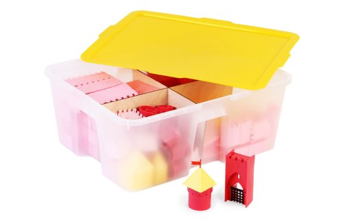 Конструктор Сказочный Замок 200 деталей в системе хранения Игротека 7129рос