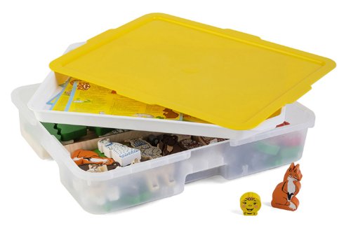 Деревянный конструктор "Театр сказок" 89 деталей 7723рос