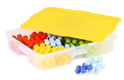 Комплект объемных деталей для конструирования "Самоцветы" 45 деталей 7116рос