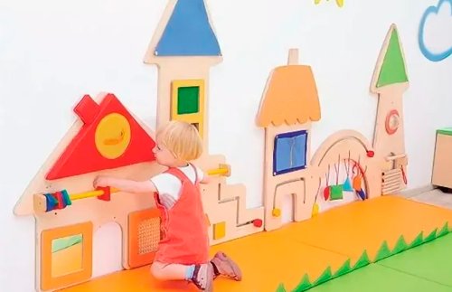 Развивающая настенная панель "Городок" 52009