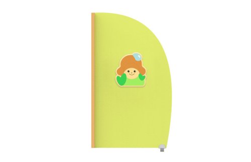 Перегородка "Боровик" 60х104 см 52318