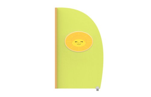 Перегородка "Солнышко" 60х104 см 52320