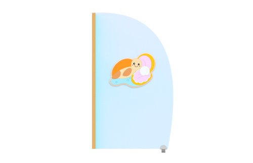 Перегородка "Черепаха и жемчужина" 60х104 см 52328