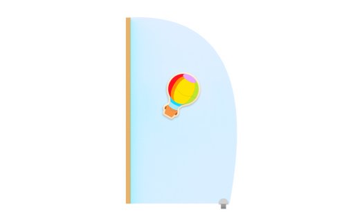 Перегородка "Воздушный шар" 60х104 см 52331