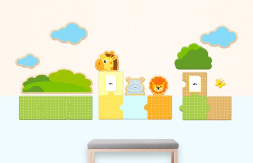 Композиция настенных панелей "Африка" 52615