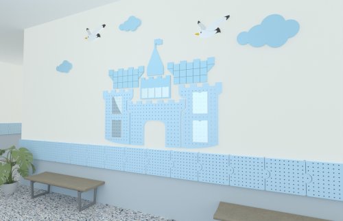 Композиция для зоны рекреации "Крепость" 52670