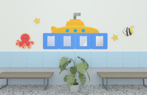 Композиция для зоны рекреации "Субмарина" 52678